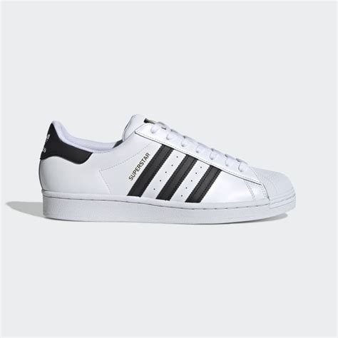 Adidas Superstar cloud white black